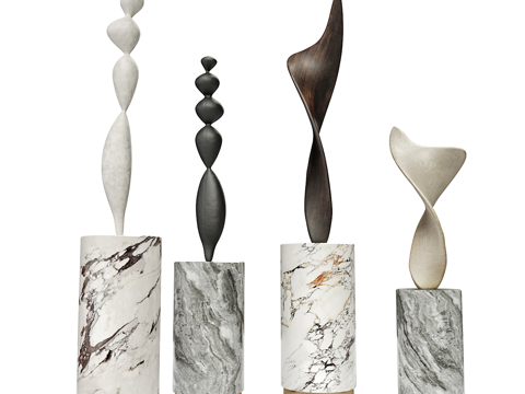 Modern Italian Affordable Luxury Style Art Sculpture Ornaments