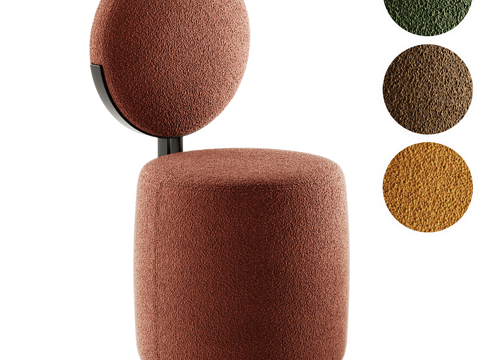 Neo-Chinese Style Affordable Luxury Style Fabric Chair
