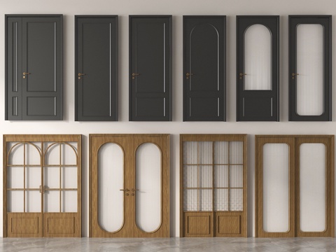 Single door double door bedroom door kitchen door balcony door