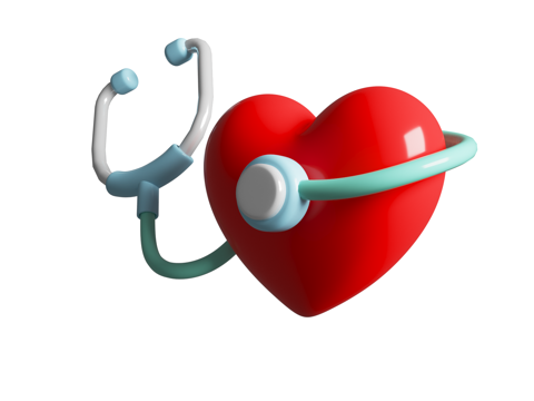 3D cartoon stethoscope Stethoscope medical supplies medical equipment