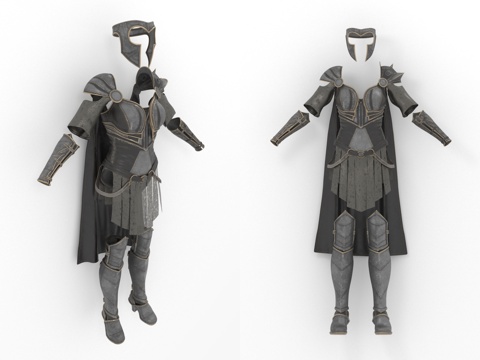 Female Armor Medieval Fighting Costume Clothes