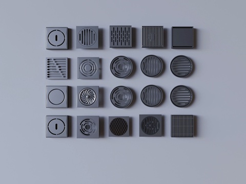 Floor drain combination deodorant floor drain