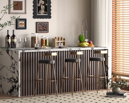 Modern Bar Bar Bar Chair Water Bar DiningRoom Bar