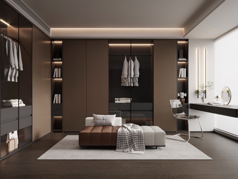 Cloakroom Italian Minimalist Cloakroom Wardrobe
