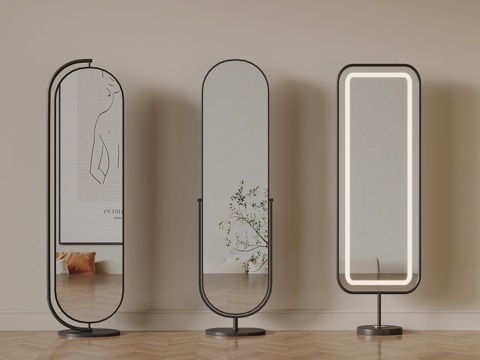 Mirror Modern Mirror Floor Mirror Full-length Mirror Dressed Mirror