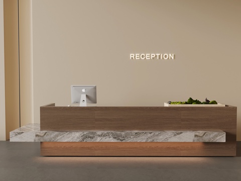 New Chinese Front Desk Computer Decoration