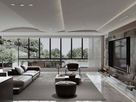 Modern Italian Living Room