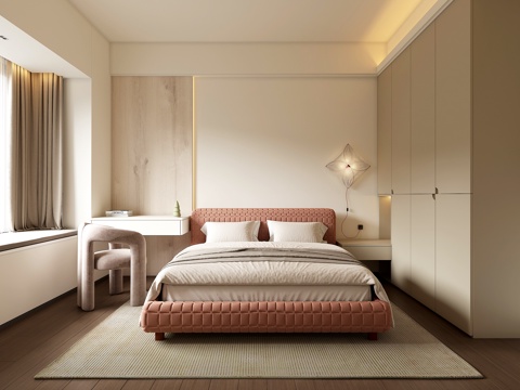 Modern French Home Bedroom