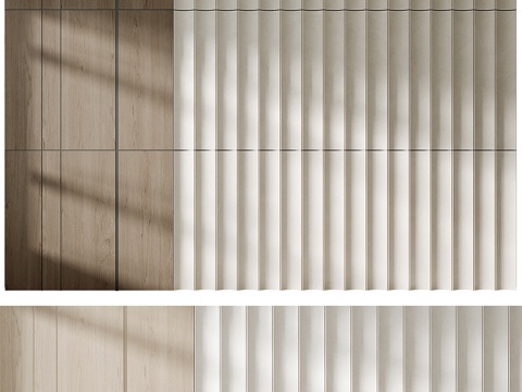 Modern Italian Minimalist Decorative Panel Wall