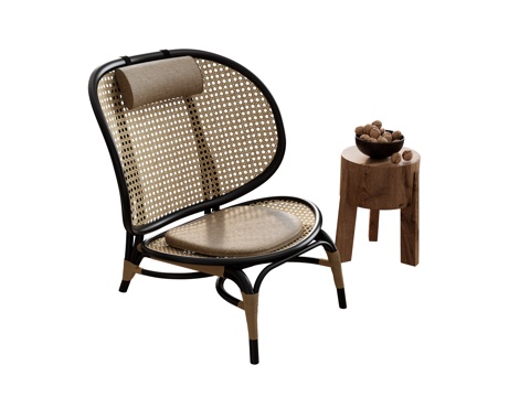 Lounge Chair Bamboo Chair Dining Chair Coffee Table Side Table Low Table Ornaments Backrest Chair Sofa Chair Outdoor Chair Master