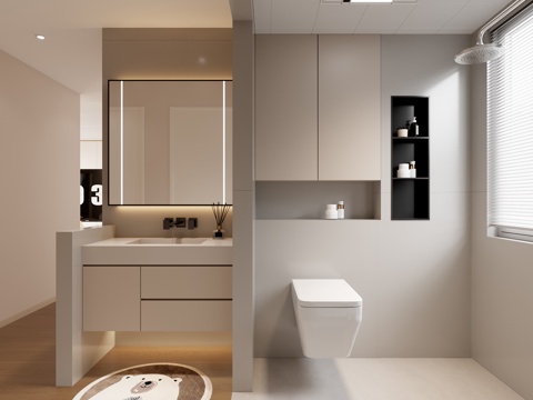 Modern home improvement toilet