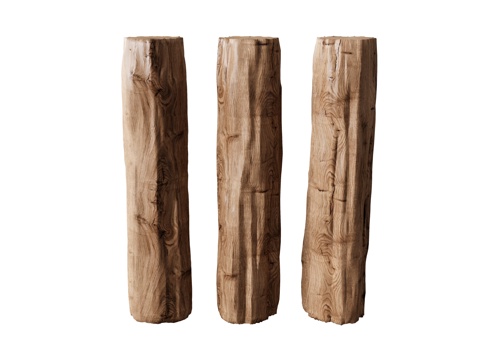 Wood Pillar Wood Pillar Ornaments Wood Bamboo Dead Wood