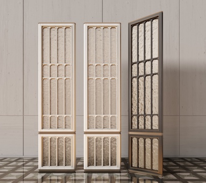 CCD modern glass screen sandwich glass screen partition combination