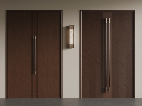 New Chinese Double Door
