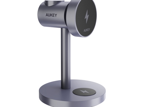 Aukey's MagLink 3 in 1 Magnetic Wireless Charger