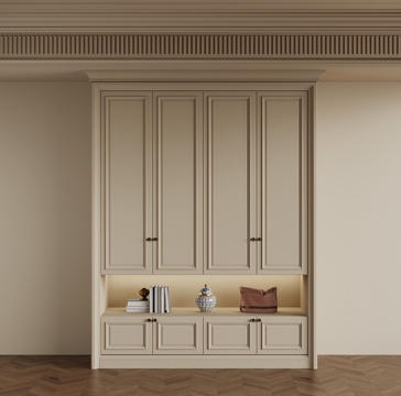 Modern Cream Style Wardrobe