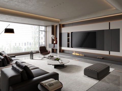 Modern Italian Living Room