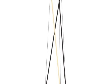 Martinelli Luce minimalist floor lamp linear floor lamp tube