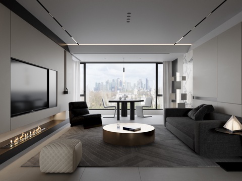 Modern Italian Living Room