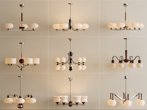 French retro chandelier medieval chandelier living room bedroom chandelier