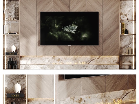Modern TV Wall