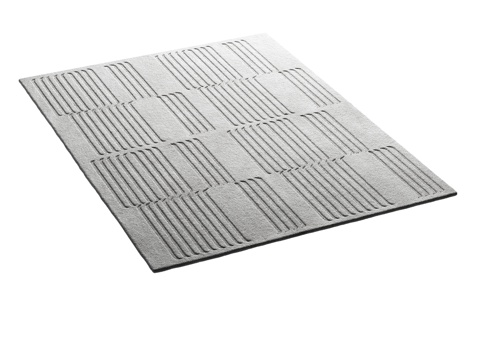 Bonaldo Italian minimalist carpet square carpet geometric carpet abstract carpet