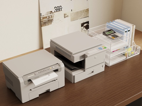 Printer Shelf Folder Office Supplies