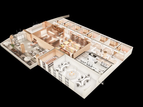 A bird's-eye view of the live broadcast base of net red retail