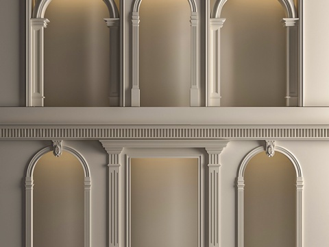 European-style door arch cover European-style door cover