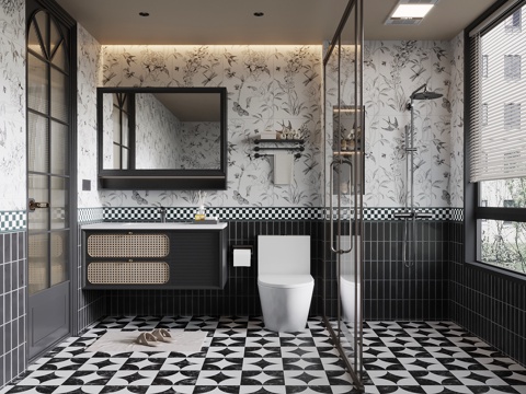 French Toilet Bathroom Cabinet Toilet