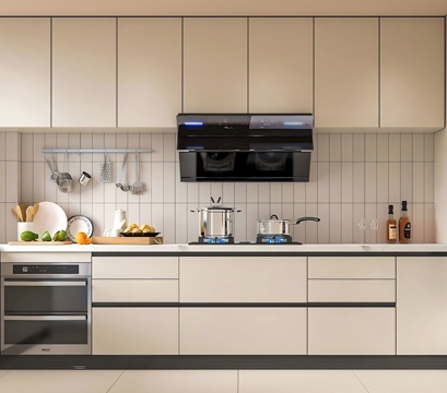 Modern minimalist kitchen