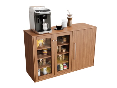 Sideboard Decorative Cabinet Decoration Coffee Machine Household Coffee Machine Food Seasoning Tank Storage Cabinet