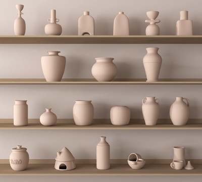 Pottery Pot Ceramic Ornaments Ceramic Ware Vase