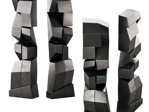Statue Stainless Steel Ornaments Art Sculpture Abstract Sculpture
