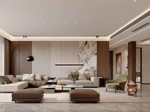 Modern Italian Home Living Room