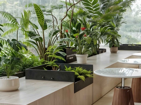 Modern Log Milk Tea Shop Milk Tea Shop Rest Area Milk Tea Shop Cabin Area Office Reception Area Cabin