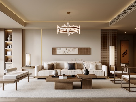 New Chinese Living Room