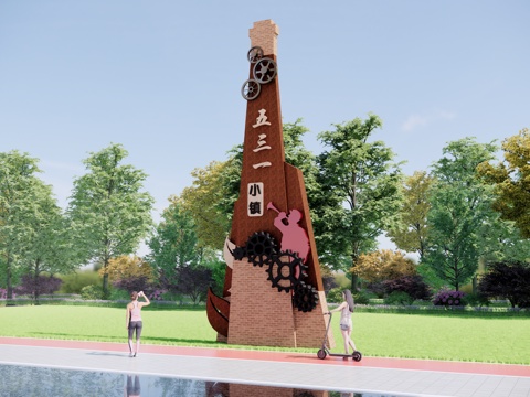 Industrial wind signage signage guide signage system billboard billboard billboard