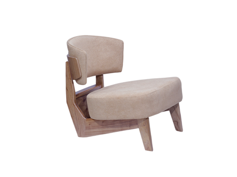 Nordic Single Sofa Chair Minimalist Lounge Chair Living Room Single Tiger Chair Lazy Chair Retro Middle Ancient Recliner Chair