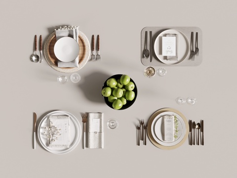 Tableware Modern Tableware Dinner Plate Western Tableware