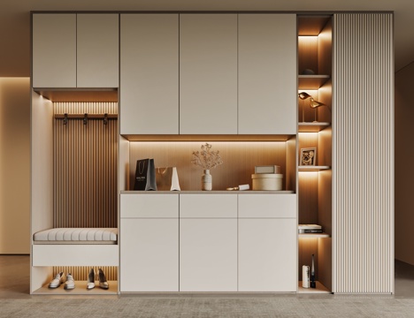 Modern Entrance Shoe Cabinet