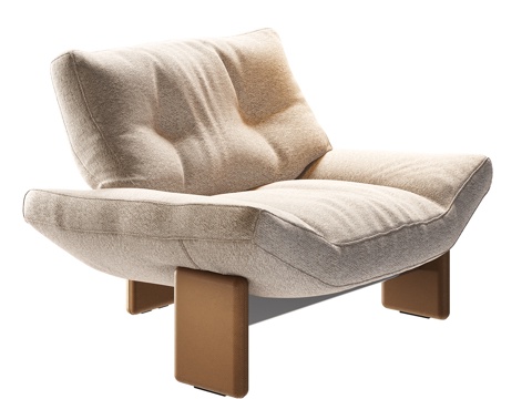 Minotti modern Lounge Chair armchair sofa chair fabric leisure chair cloth chair