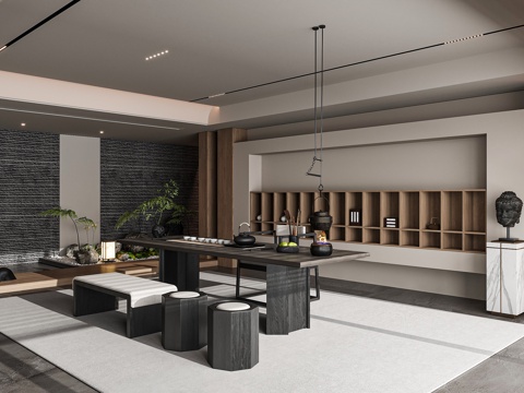 Modern Tea Room