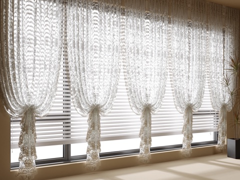 modern gauze curtain curtain