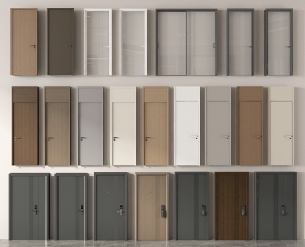 Single door entry door top door bedroom door kitchen door glass door sliding door