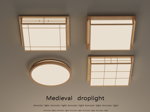 New Chinese Japanese Ceiling Lamp Song Aesthetic Ceiling Lamp