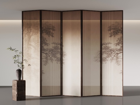 New Chinese-style screen partition