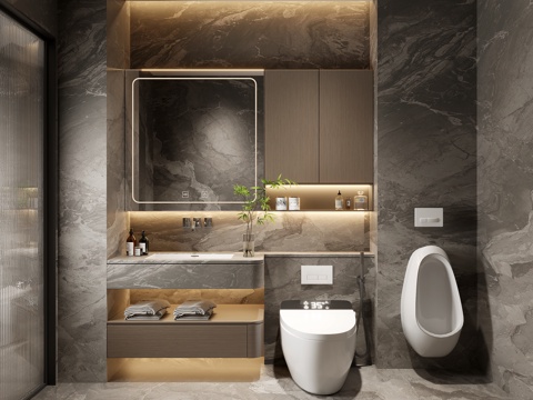 Modern Italian Toilet