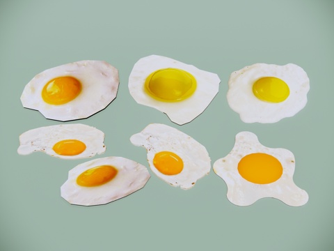 Egg Fried Egg Fluttered Egg Food