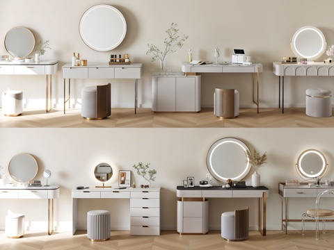 Modern Dressing Table Cosmetic Dressing Stool